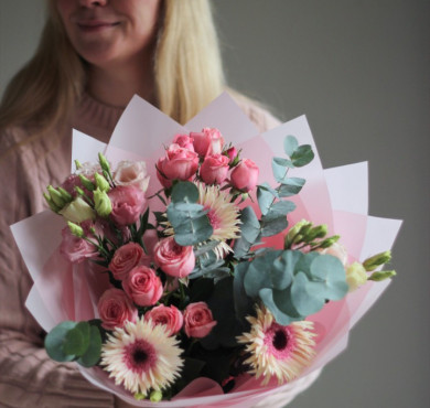 Букет с герберами 