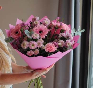 Букет с герберами 