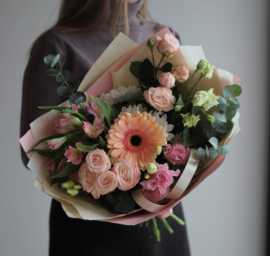 Букет с герберой 